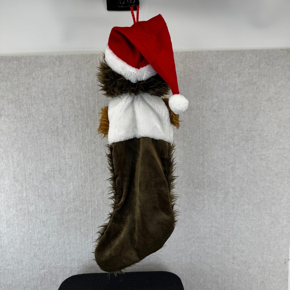 Vtg Star Wars Chewbacca Christmas Stocking Lucasfilm Plush Wookiee Santa Hat 18" - Picture 8 of 10